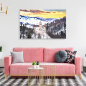 Canvas Bran Castle (Insitu (Woonkamer))