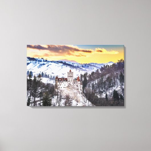 Canvas Bran Castle (Voorkant)