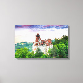Canvas Bran Castle Afdruk