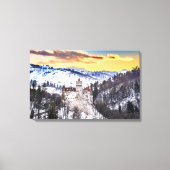 Canvas Bran Castle Afdruk (Voorkant)