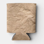 Canvas bruine vouwen: achtergrond. blikjeskoeler (Voorkant)