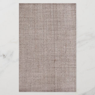 Canvas Burlap patronen Briefpapier