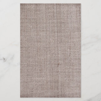 Canvas Burlap patronen Briefpapier