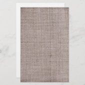 Canvas Burlap  patronen Briefpapier (Voorkant / Achterkant)