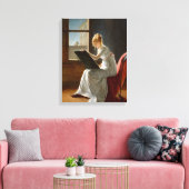 Canvas Charlotte du Val d'Ognes Marie Villers Afdruk (Insitu (Woonkamer))