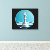 Canvas Chess Afdruk (Insitu (Houten vloer))