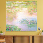 CANVAS | Claude Monet (40 x 40 inch) Nymphéas (Insitu (Woonkamer))