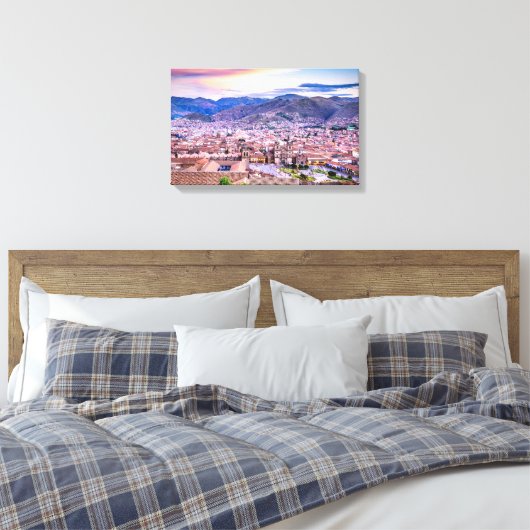 Canvas Cusco Afdruk (Insitu (Slaapkamer))