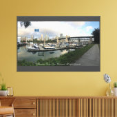 Canvas D.Grey (Water Front 52)RFPMDesigns©️2019/24 Afdruk (Insitu (Woonkamer))