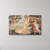 Canvas De geboorte van Venus Sandro Botticelli (Voorkant)