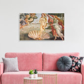 Canvas De geboorte van Venus Sandro Botticelli (Insitu (Woonkamer))