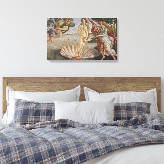Canvas De geboorte van Venus Sandro Botticelli (Insitu (Slaapkamer))