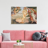 Canvas De Geboorte van Venus Sandro Botticelli Afdruk (Insitu (Woonkamer))