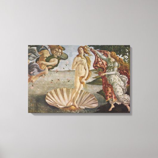 Canvas De Geboorte van Venus Sandro Botticelli Afdruk (Voorkant)