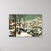 Canvas De Jagers in de Sneeuw Pieter Bruegel (Voorkant)