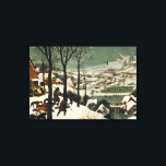Canvas De Jagers in de Sneeuw Pieter Bruegel Afdruk<br><div class="desc">Canvas De Jagers in de Sneeuw Pieter Bruegel de Oudere</div>
