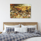 Canvas De triomf van de dood Pieter Brueghel (Insitu (Slaapkamer))