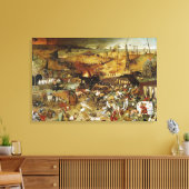 Canvas De Triomf van de Dood Pieter Brueghel Afdruk (Insitu (Woonkamer))