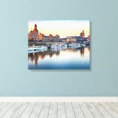 Canvas Dresden Afdruk (Insitu (Houten vloer))