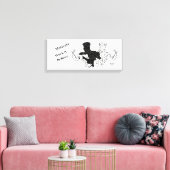 Canvas Drukt: Bodembouwers Afdruk (Insitu (Woonkamer))