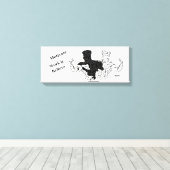 Canvas Drukt: Bodembouwers Afdruk (Insitu (Houten vloer))
