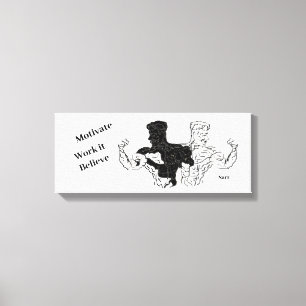 Canvas Drukt: Bodembouwers Afdruk