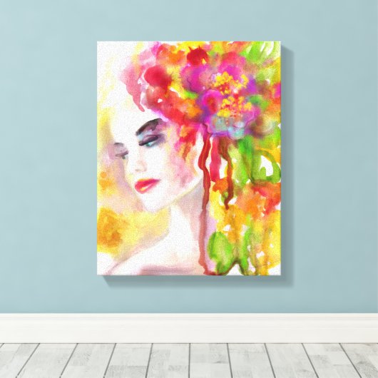 Canvas drukveer. (Insitu (Houten vloer))