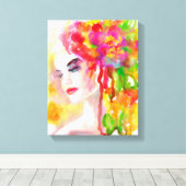 Canvas drukveer. afdruk (Insitu (Houten vloer))