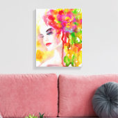 Canvas drukveer. afdruk (Insitu (Woonkamer))