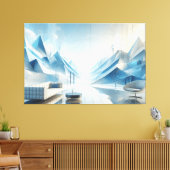 CANVAS ELEGANTE KUNST - NORDIC VOID (Insitu (Woonkamer))
