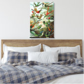 Canvas Ernst Haeckel Trochilidae Kolibrie Afdruk (Insitu (Slaapkamer))