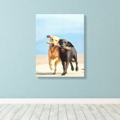 Canvas Galerij Print - Teamwork (Insitu (Houten vloer))