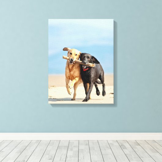 Canvas Galerij Print - Teamwork (Insitu (Houten vloer))