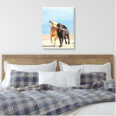 Canvas Galerij Print - Teamwork (Insitu (Slaapkamer))