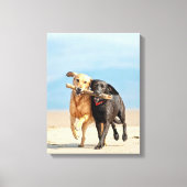 Canvas Galerij Print - Teamwork (Voorkant)