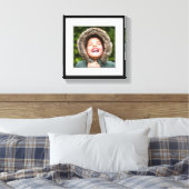 Canvas Gepersonaliseerd vierkant foto-sjabloon omg (Insitu (Slaapkamer))