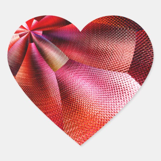 "Canvas Graphics No.1 Ribbon" Hart Sticker (Voorkant)