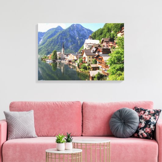 canvas Hallstatt (Insitu (Woonkamer))