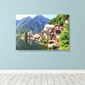 canvas Hallstatt Afdruk (Insitu (Houten vloer))