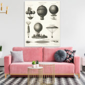  canvas Hete Luchtballon Luchtvaart (Insitu (Woonkamer))