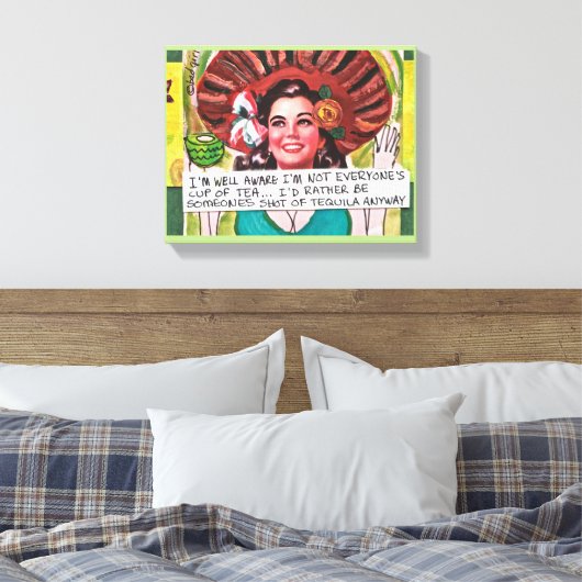 CANVAS - IK WEET DAT IK NIET IEDEREEN ZIJN KOP THE (Insitu (Slaapkamer))