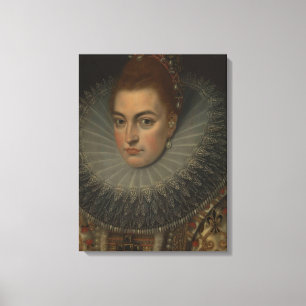 Canvas Infante of Spain Afdruk