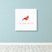 canvas kardinaal (Insitu (Houten vloer))