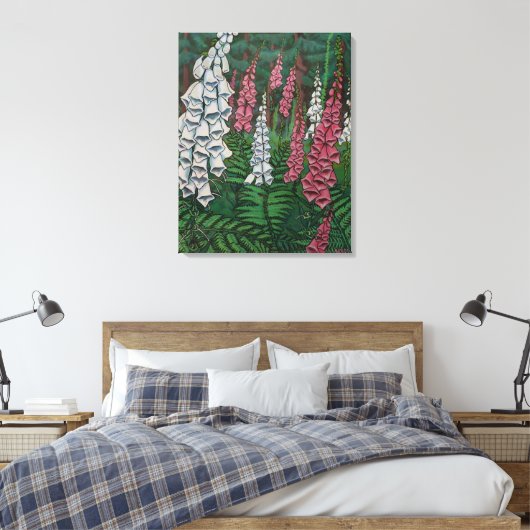 Canvas klein Canvas met landschapsschilderingen (Insitu (Slaapkamer))