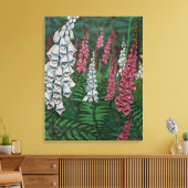 Canvas klein Canvas met landschapsschilderingen Afdruk (Insitu (Woonkamer))