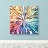 Canvas kleuren kunst afdruk (Insitu (Houten vloer))