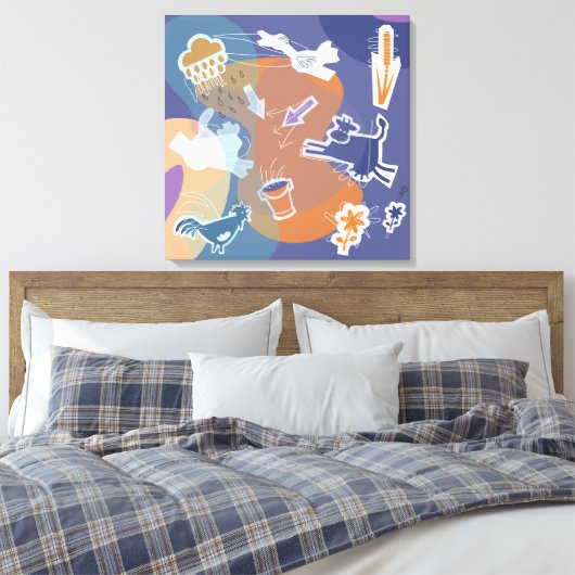 canvas koeien buiten (Insitu (Slaapkamer))