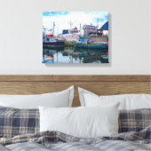 canvas kunst - Boats (Insitu (Slaapkamer))
