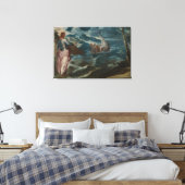 canvas kunst Christus bij het meer van Galilea (Insitu (Slaapkamer))