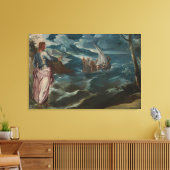 canvas kunst Christus bij het meer van Galilea (Insitu (Woonkamer))